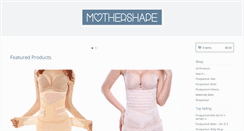Desktop Screenshot of mothershape.com